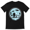 Bigfoot Sasquatch Yeti Alien Funny Hide And Seek T-Shirt product image 1