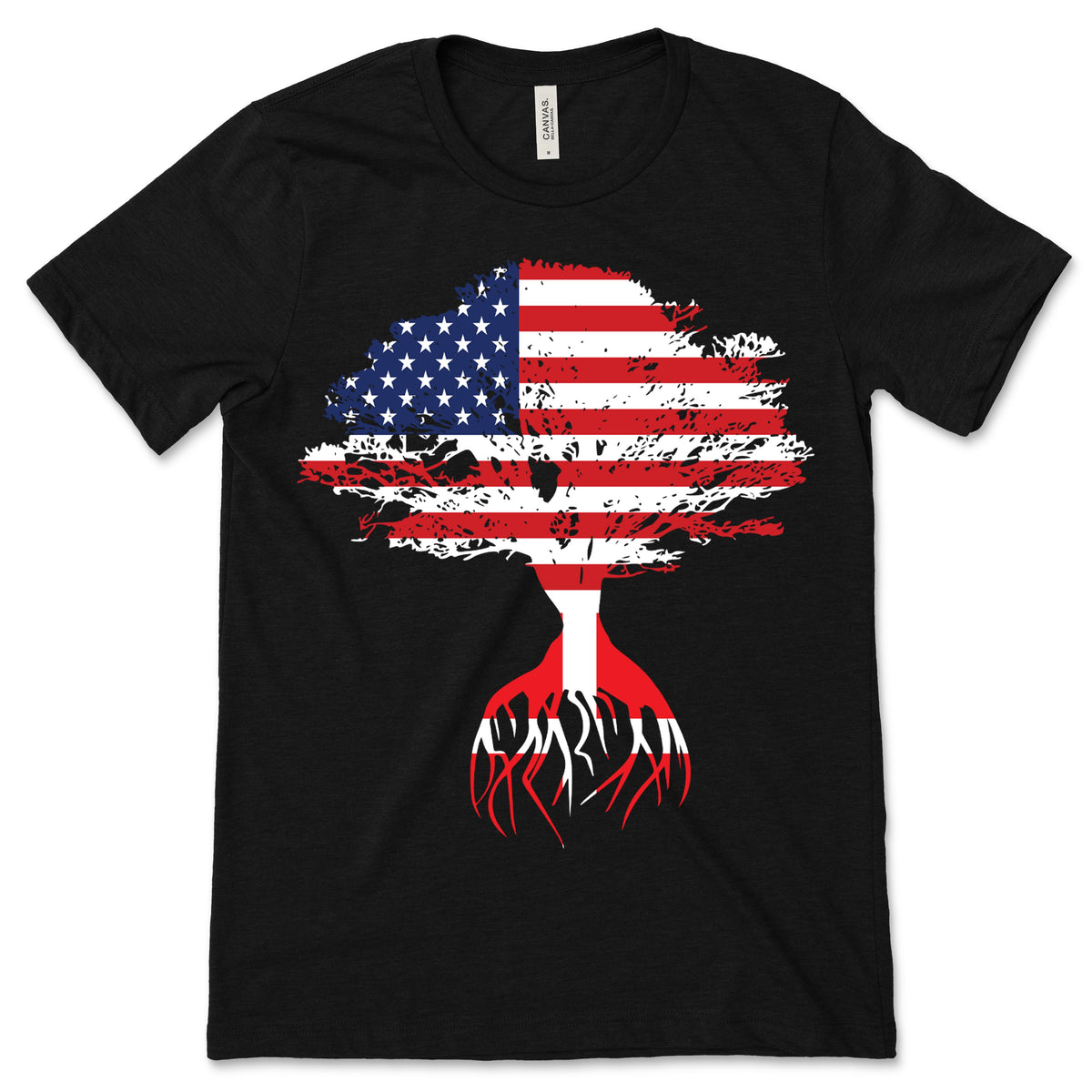 American Flag Danish Roots Denmark T-Shirt, Danishs, Gifts product image 1