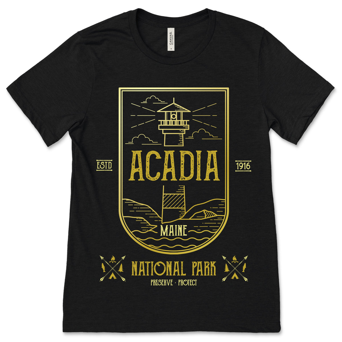 Acadia National Park T-Shirt, Vintage Gifts Shirts product image 1