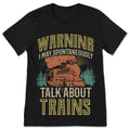 Train T-Shirt, T Shirts, Railroad Shirt, Gifts for Men product image 1