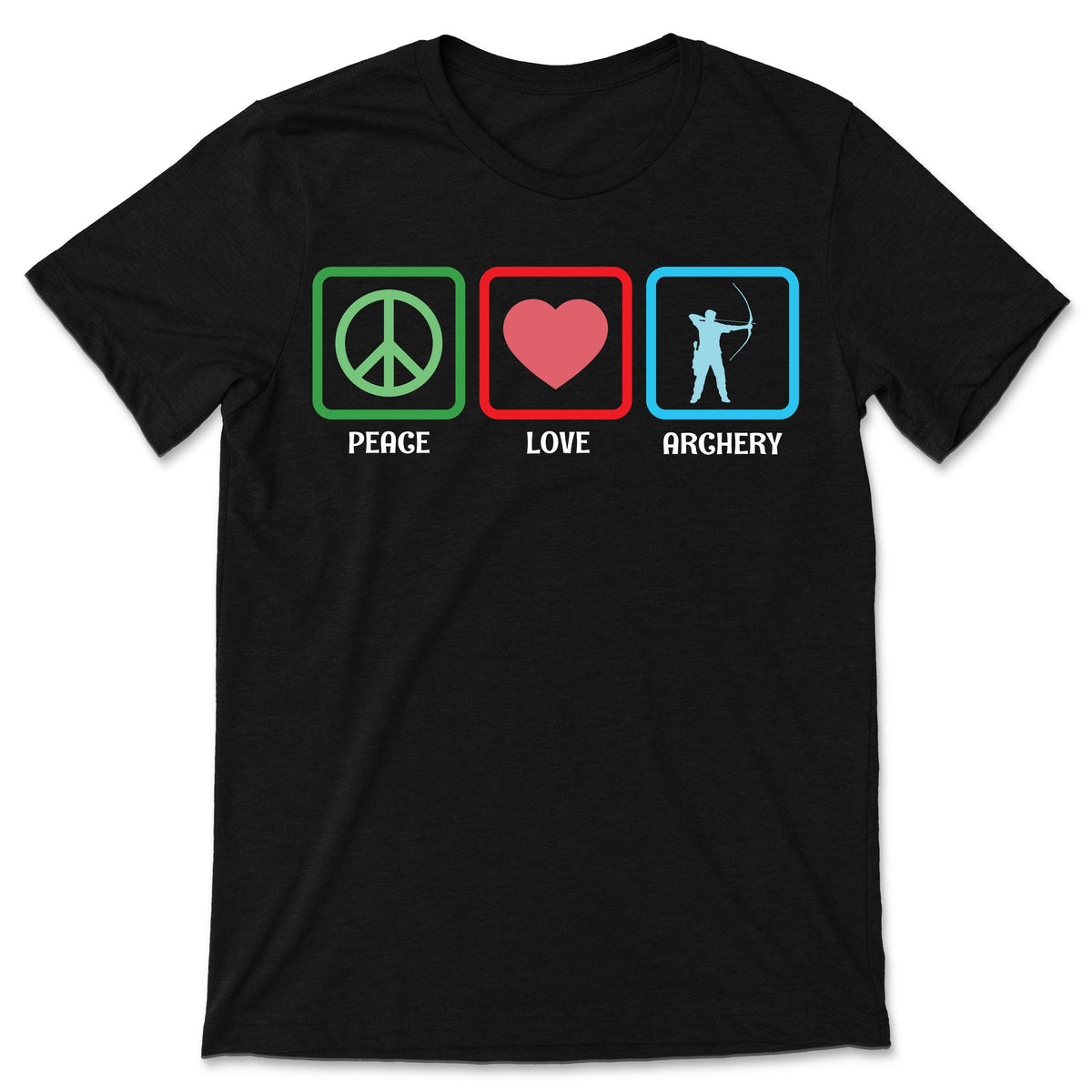 Archery Peace Love Archer Gift Outfit, Arrow Bow Sport product image 1
