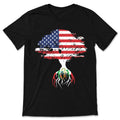 American Flag Peruvian Roots Peru T-Shirt, Peruvians product image 1