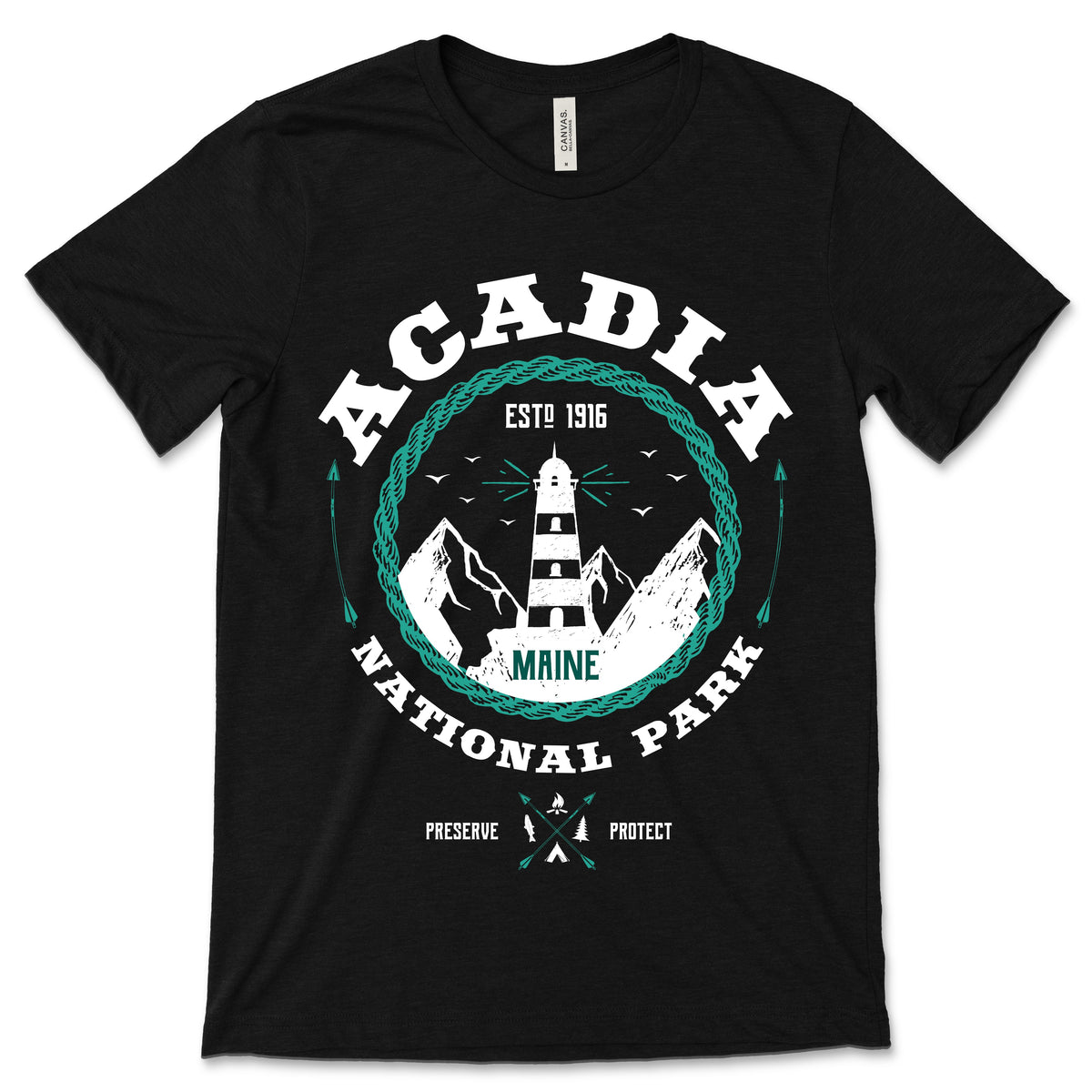 Acadia National Park T-Shirt, Vintage Gifts Shirts product image 1