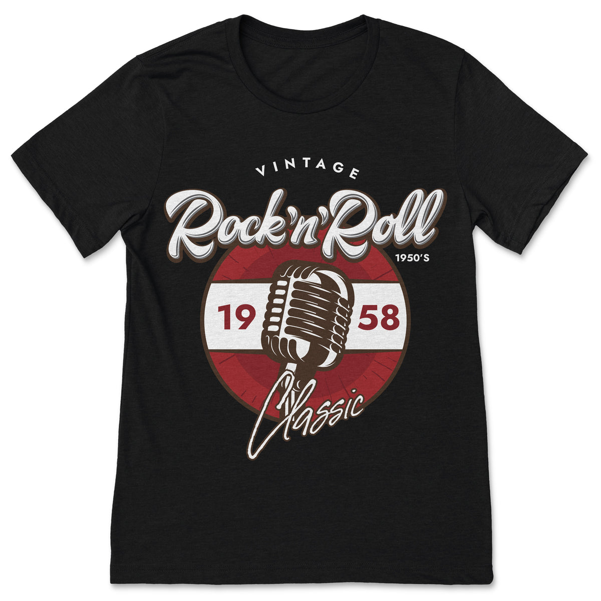 Rock And Roll Sock Hop Dance Retro 1950s Party Doo Wop Rockabilly Pink T-Shirt, 50s Lover Costume For Women Men, Vintage Retro Dancer Gift,