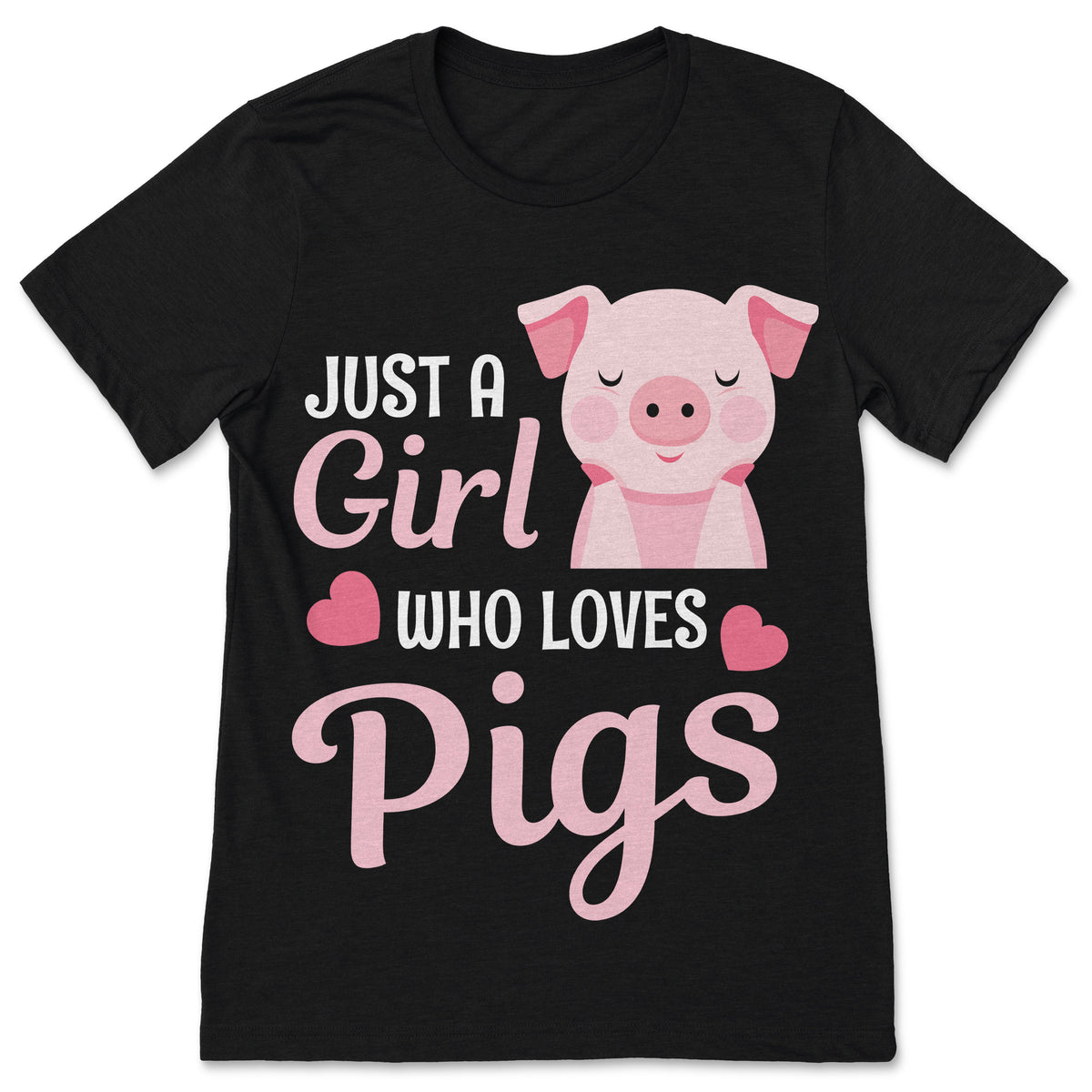 Just A Girl Who Loves Pigs Farm Farming Animal Farmer Lover product image 1