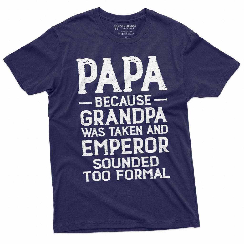 Men's funny Papa Grandpa Tee shirt Grandfather gifts product image 1