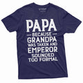 Men's funny Papa Grandpa Tee shirt Grandfather gifts product image 1
