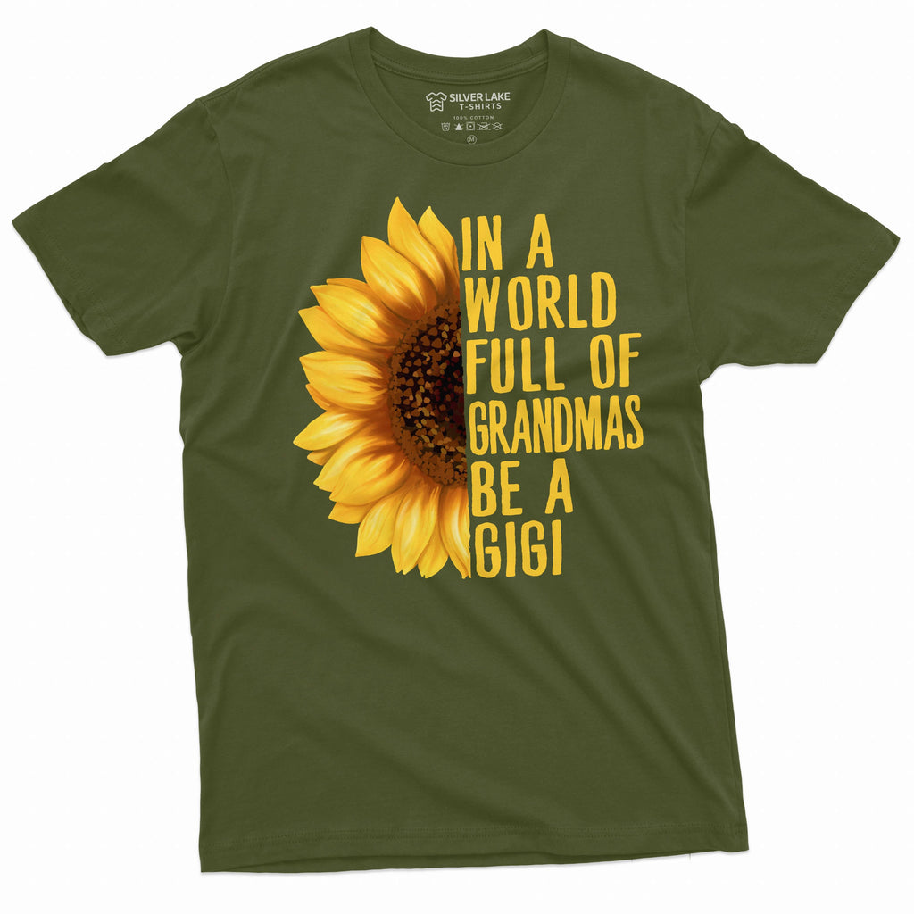 Grandmother Gigi T-shirt Grandma gift Nana Birthday funny product image 4