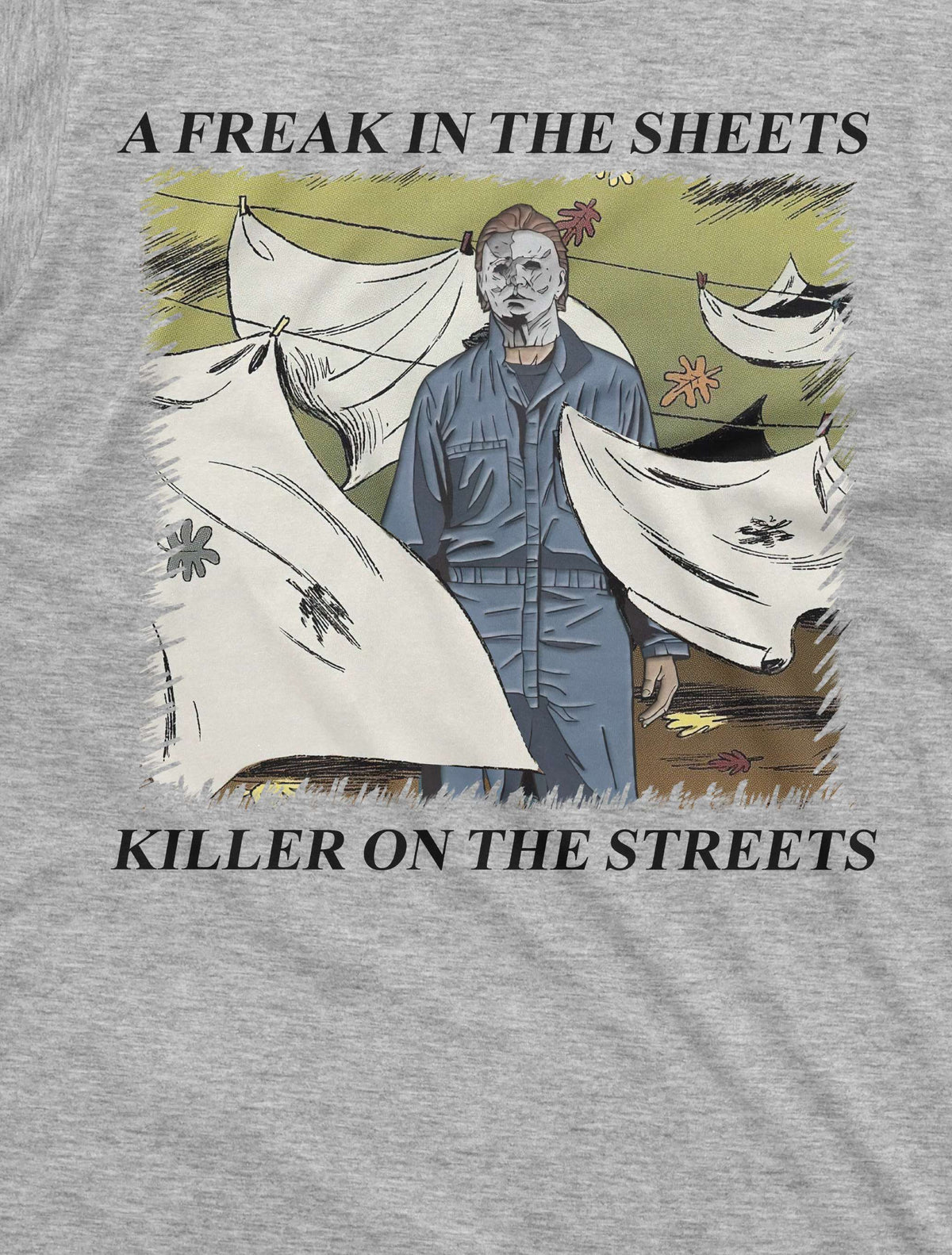 Men's Funny Halloween movie inspired T-shirt Myers popular product image 2