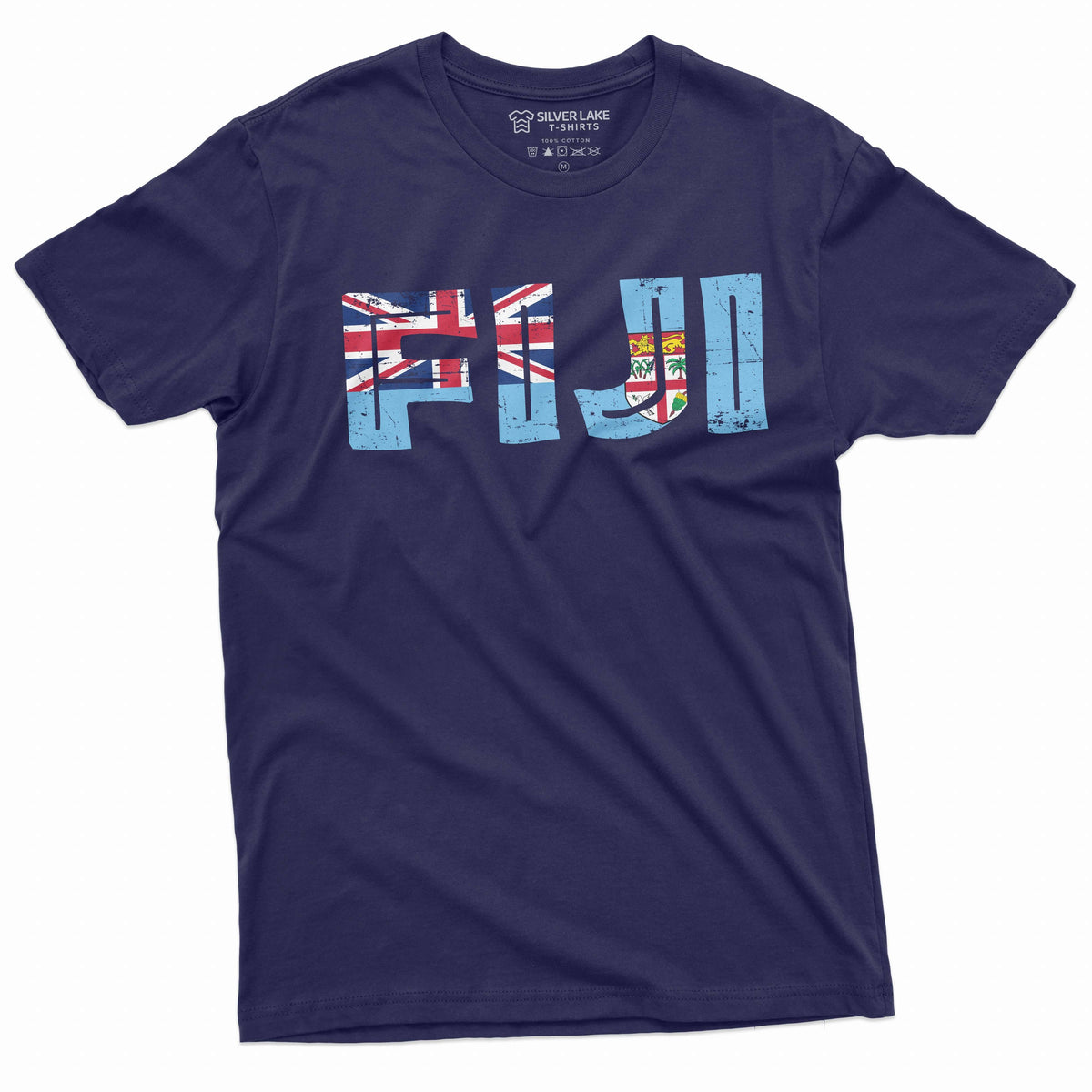 Men's Fiji Shirt Patriotic National Flag Tee Fijian Gifts product image 3