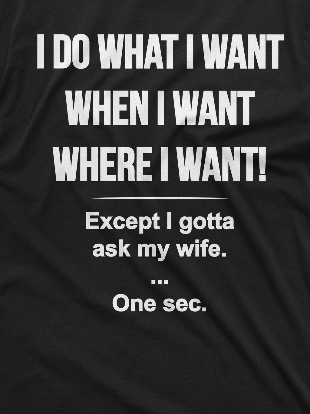 Men's Funny shirt let me ask my wife Husband gift T-shirt product image 2