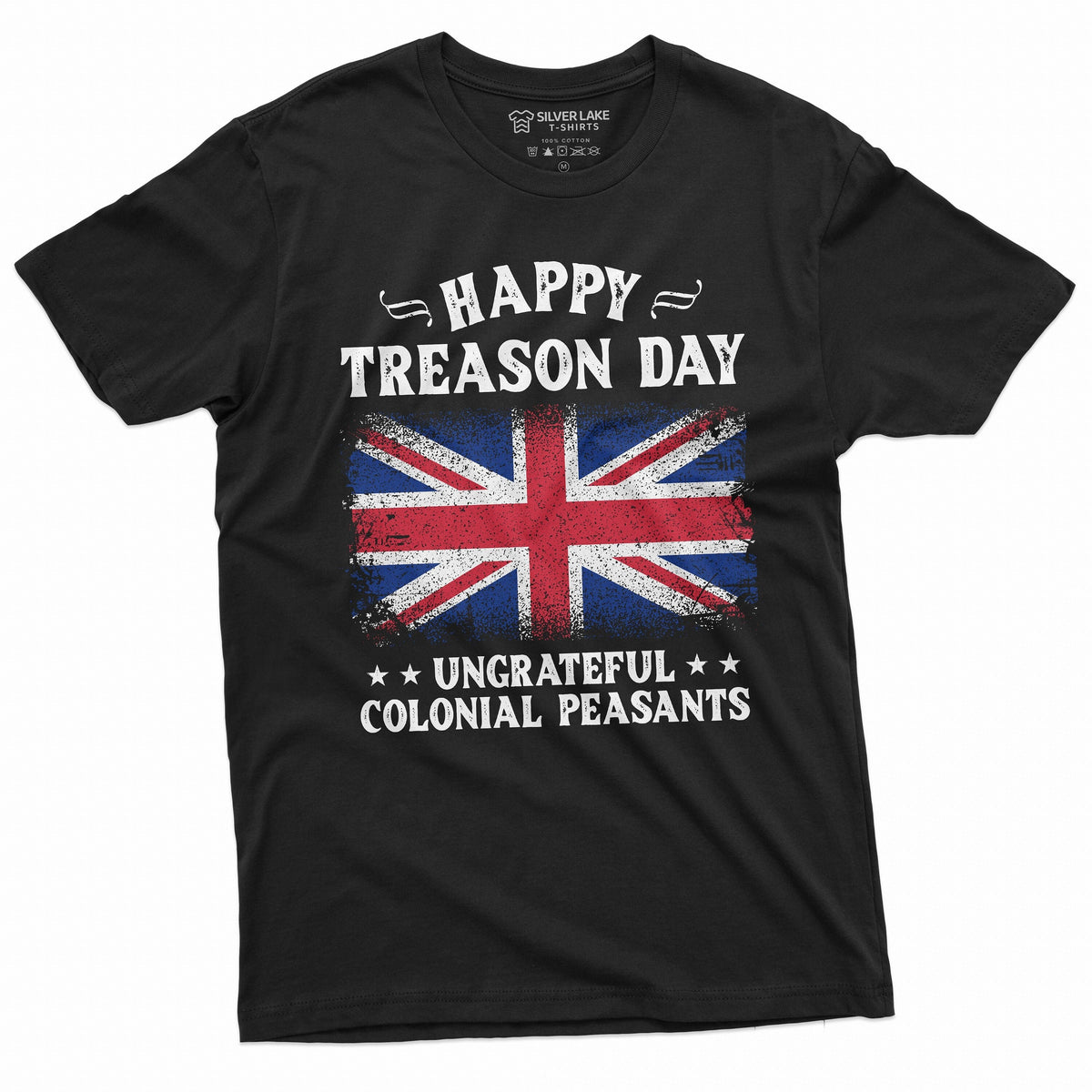 4th of July Funny Happy Treason Day T-shirt Humor Cool product image 1