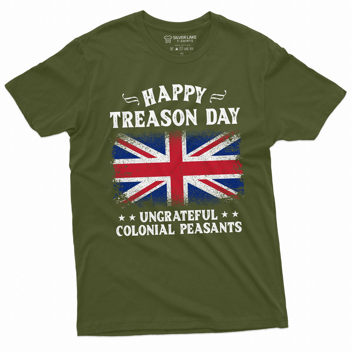 4th of July Funny Happy Treason Day T-shirt Humor Cool product image 4
