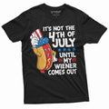 4th of July Funny Wiener T-shirt Partying Grilling Fourth product image 1
