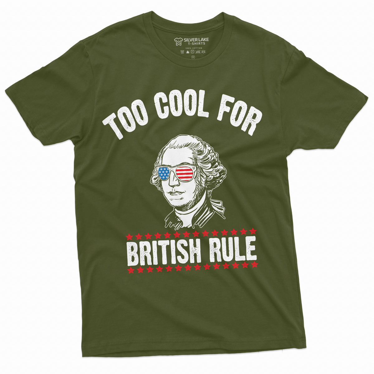 4th of July George Washington Too Cool for British Rules product image 12