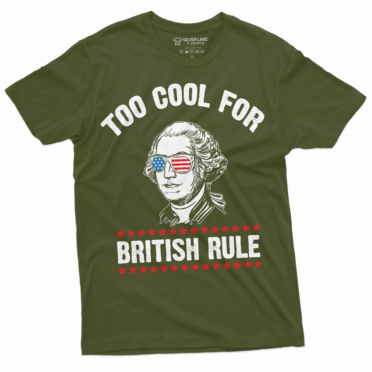 4th of July George Washington Too Cool for British Rules product image 3