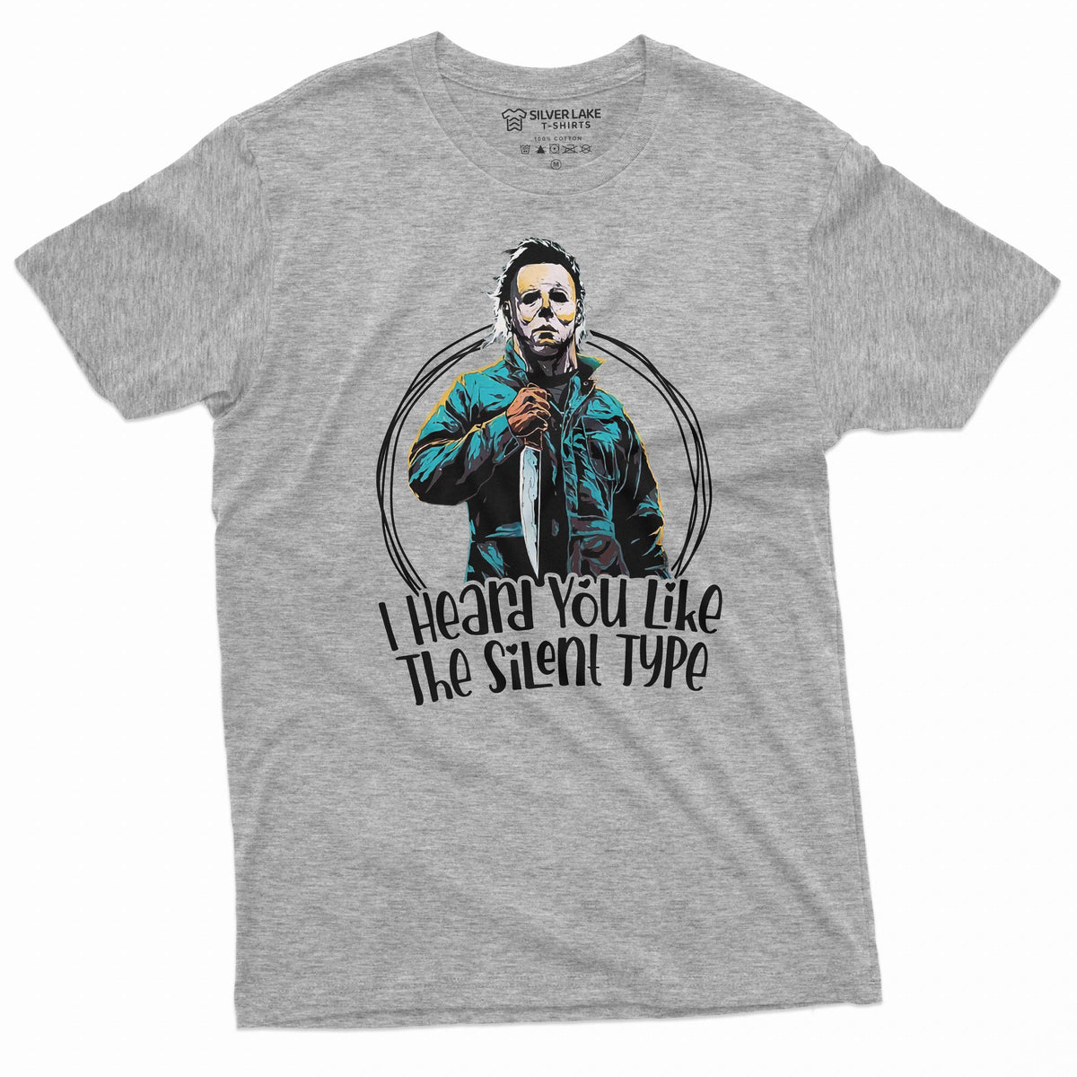 Men's Funny Valentine's day horror inspired T-shirt Michael product image 5