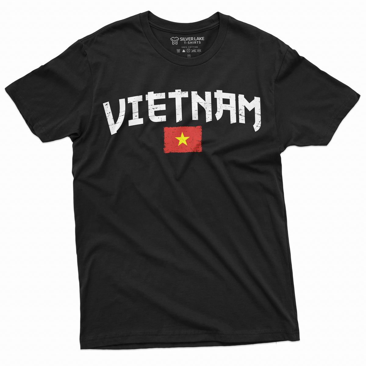 Men's Vietnam T-shirt Vietnamese Flag Coat of Arms TeeShirt product image 1