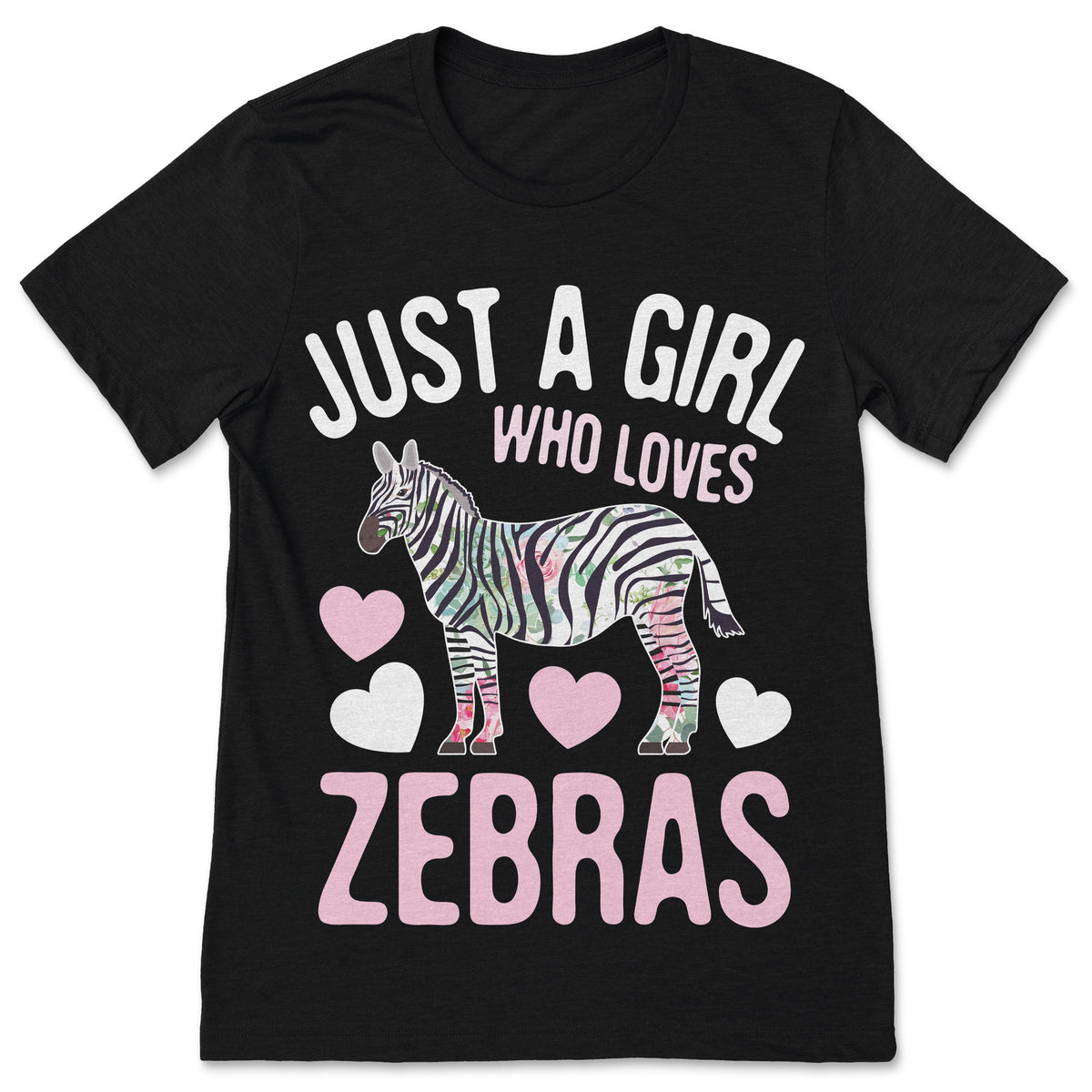 Just A Girl Who Loves Zebras Wildlife Safari Animals Lovers product image 1