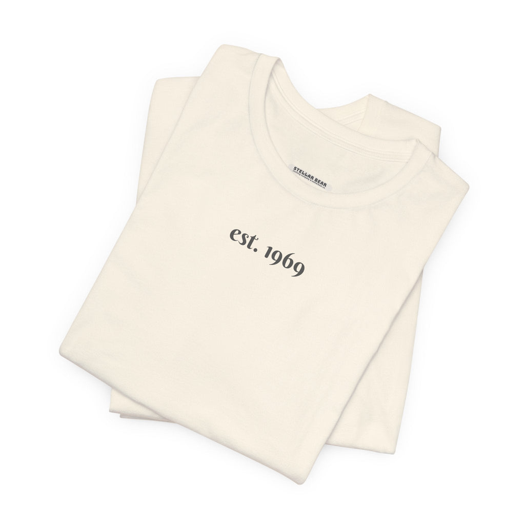 Est. (Personalized Year) Birthday Minimalist Style T-Shirt product image 4
