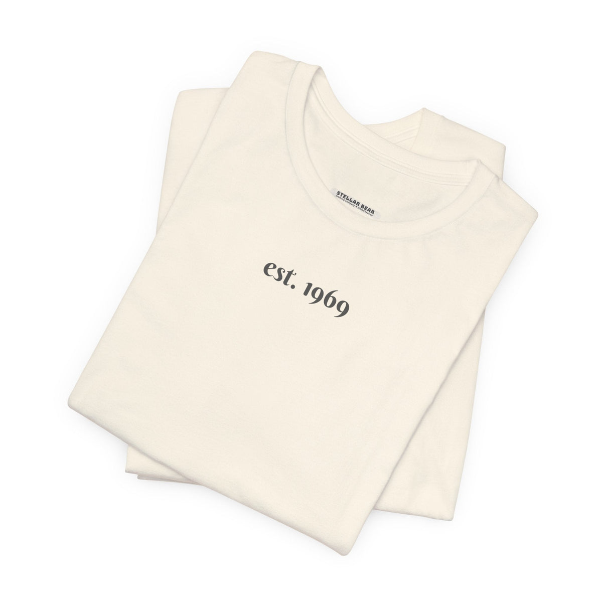 Est. (Personalized Year) Birthday Minimalist Style T-Shirt product image 4