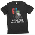 Men's funny video gaming classic gamer T-shirt respect your product image 1