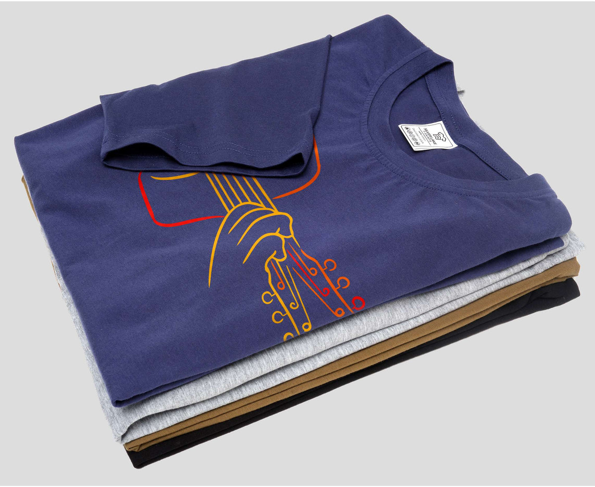 Men's Guitarist T-shirt Guitar Player Music 3D creative tee product image 6