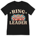 Ring Leader Circus Ringleader Shirt Carnival Party Tee Vintage Ringmaster Costume Gift Showman Apparel