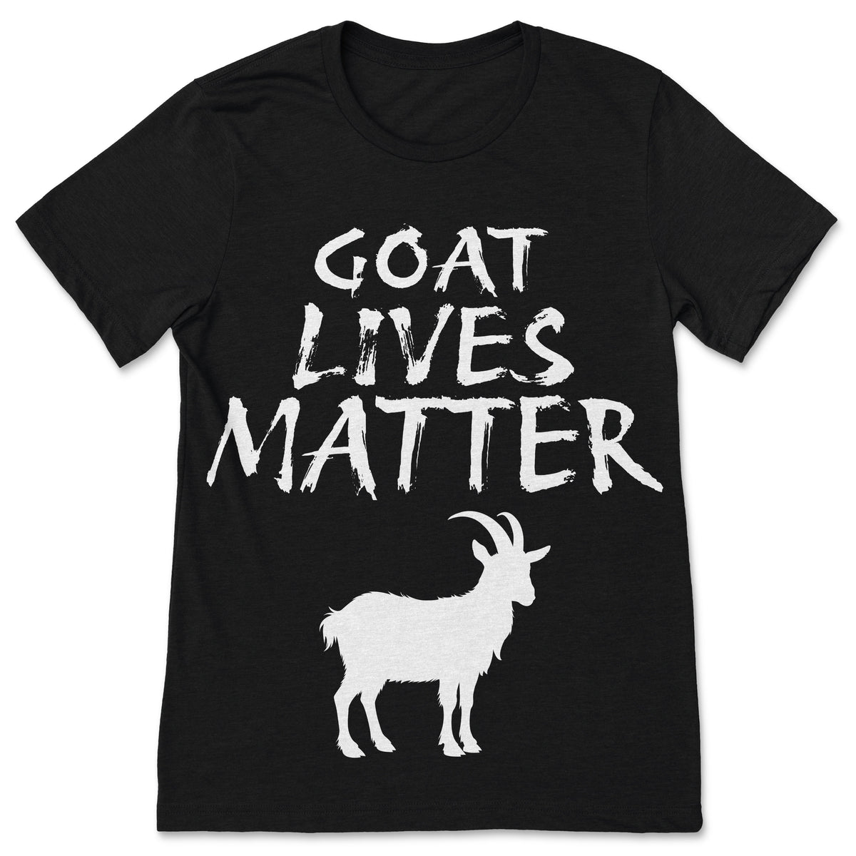 Goat Lives Matter Funny Lover T-Shirt Farm Animal Graphic product image 1