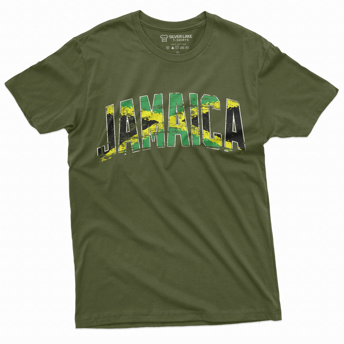 Men's Jamaica T-shirt Jamaican Flag Patriotic Tee Shirt product image 10