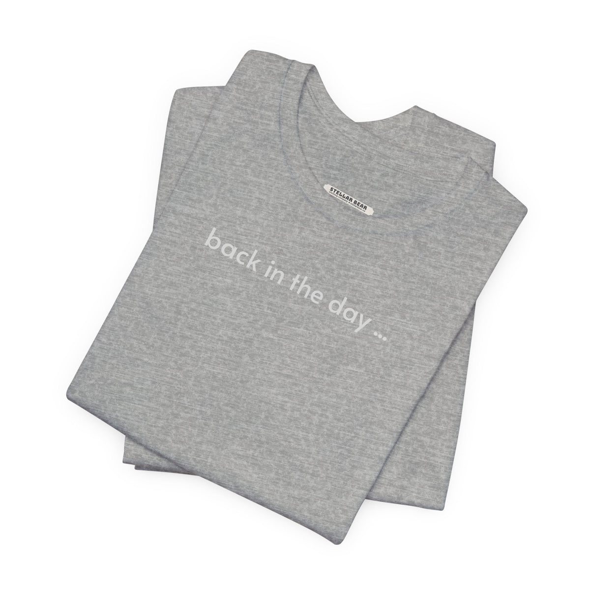 Back in the Day Minimalist Style T-Shirt product image 3
