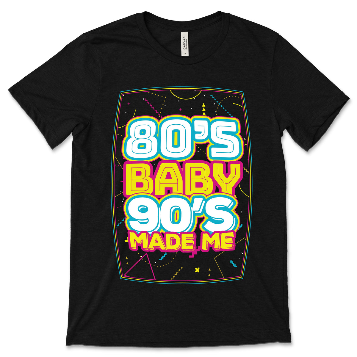 80s Old School Vibes Funny Cassette T-Shirt, Vintage Retro product image 1