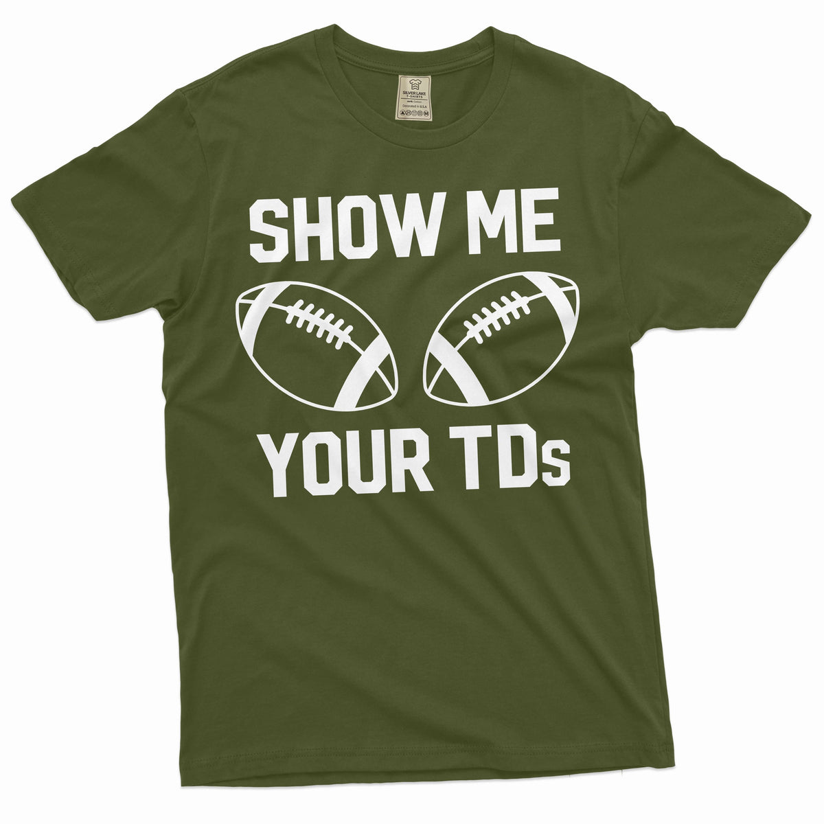Funny Football Shirt Show Me Your touchdowns Sports boobs product image 4