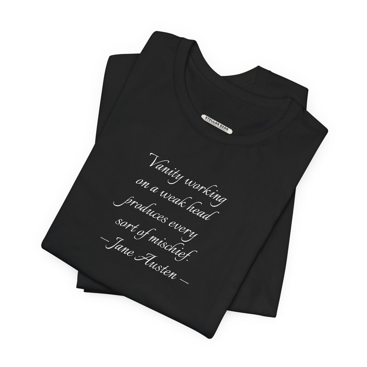 Vanity Quote T-Shirt (Jane Austen) product image 4