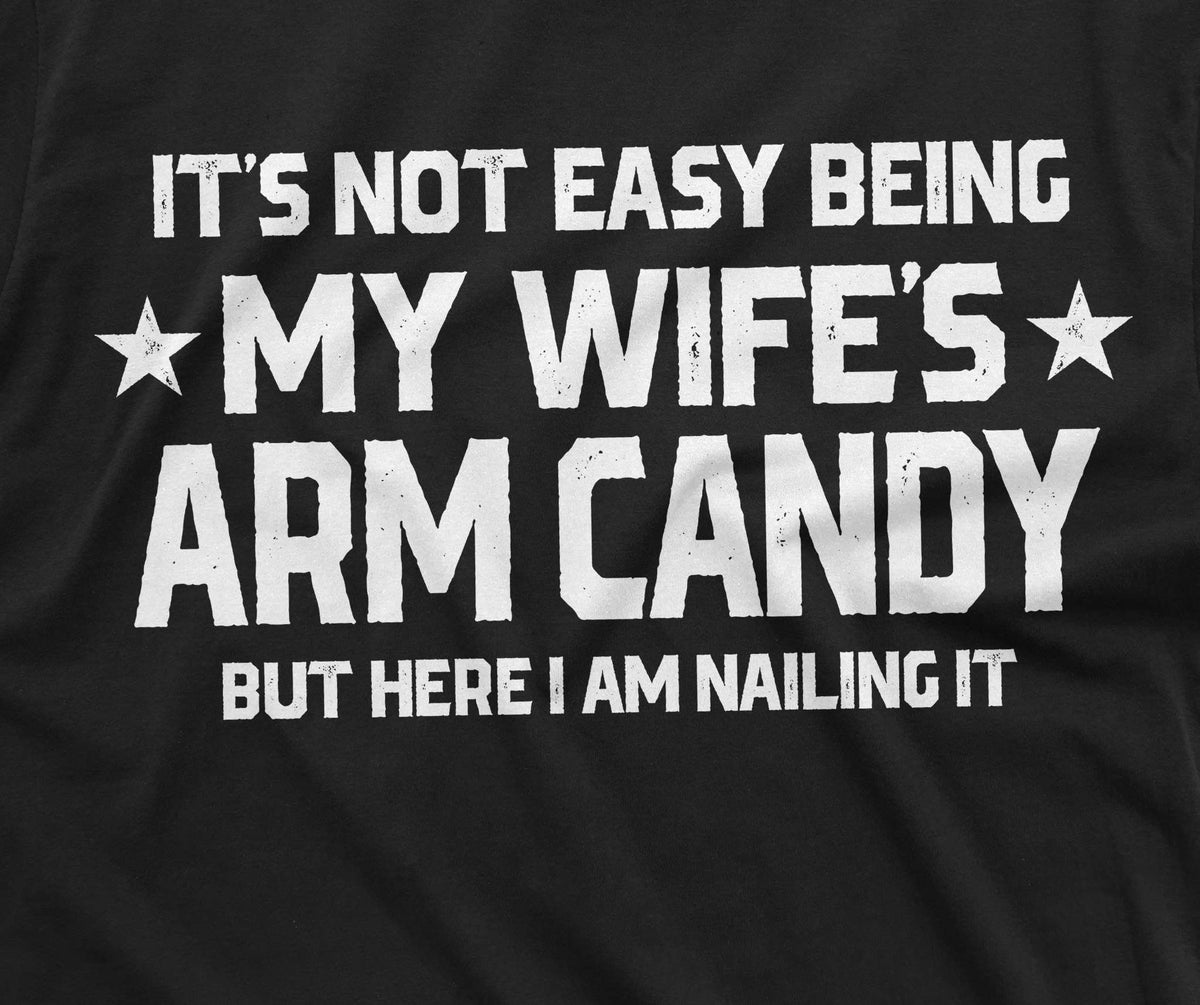 Men's Funny Husband Tee Wife's Army Candy T-shirt product image 2