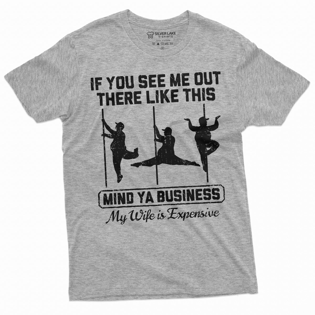 Men's Funny T-shirt My wife is expensive anniversary product image 5