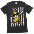 USA Banana Flag Tee America Patriotic Shirt Funny Humorous product image 1