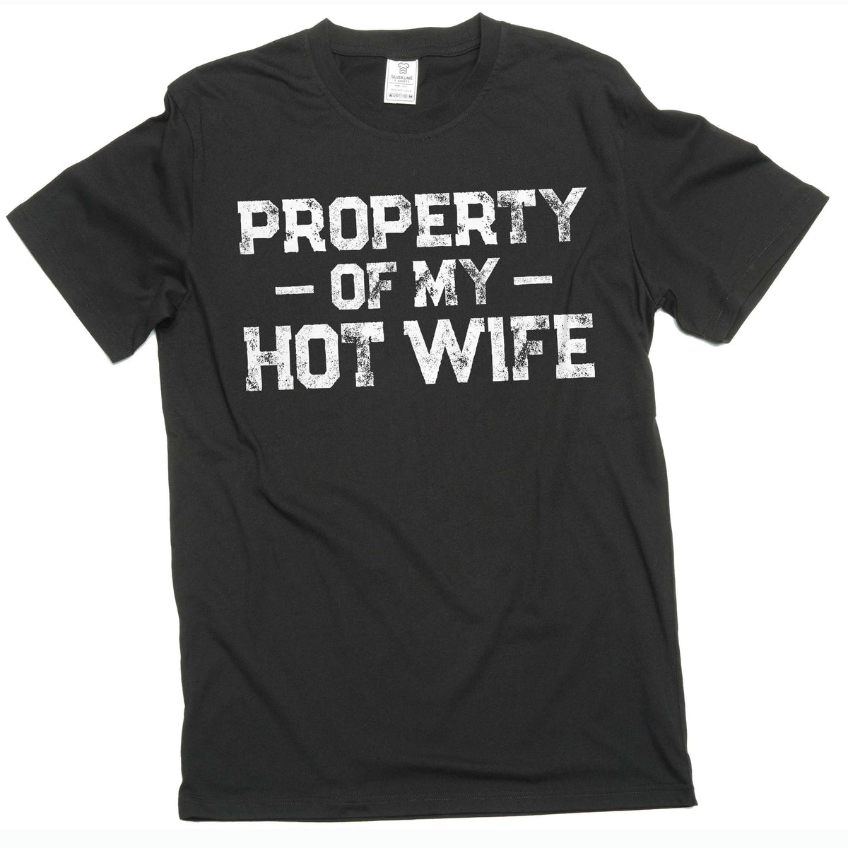 Property of my hot wife Men's T-shirt Valentine's day product image 1