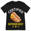 Certified Hotdogolist Hot Dog T-Shirt, Funny hotdog Lovers product image 1