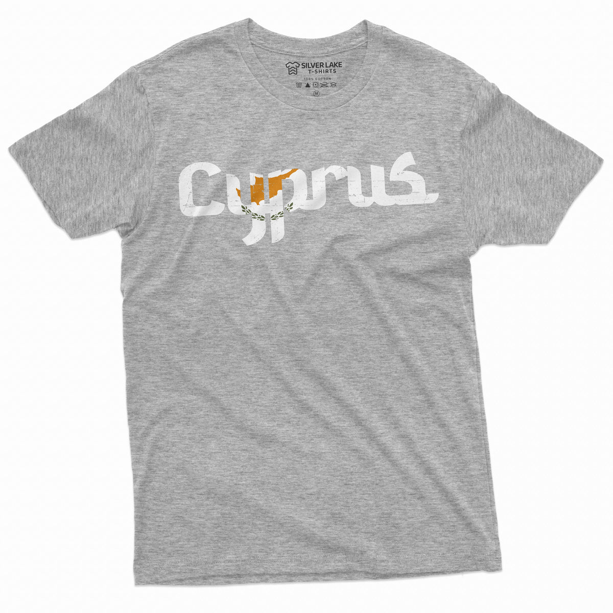 Men's Cyprus T-shirt Nation Flag Coat of arms Republic of product image 5