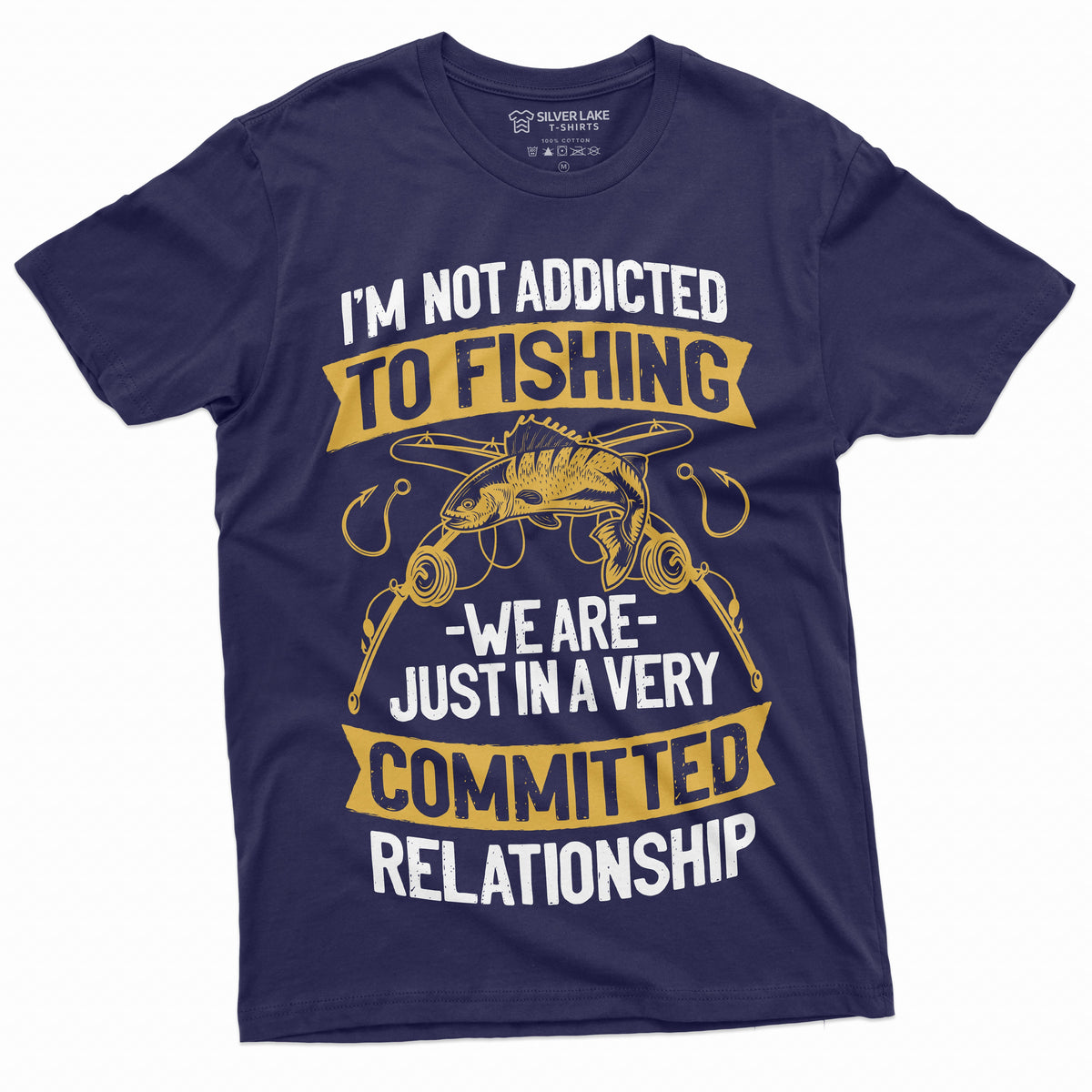 Men's Funny Fishing T-shirt Addicted to Grandpa Dad husband product image 11