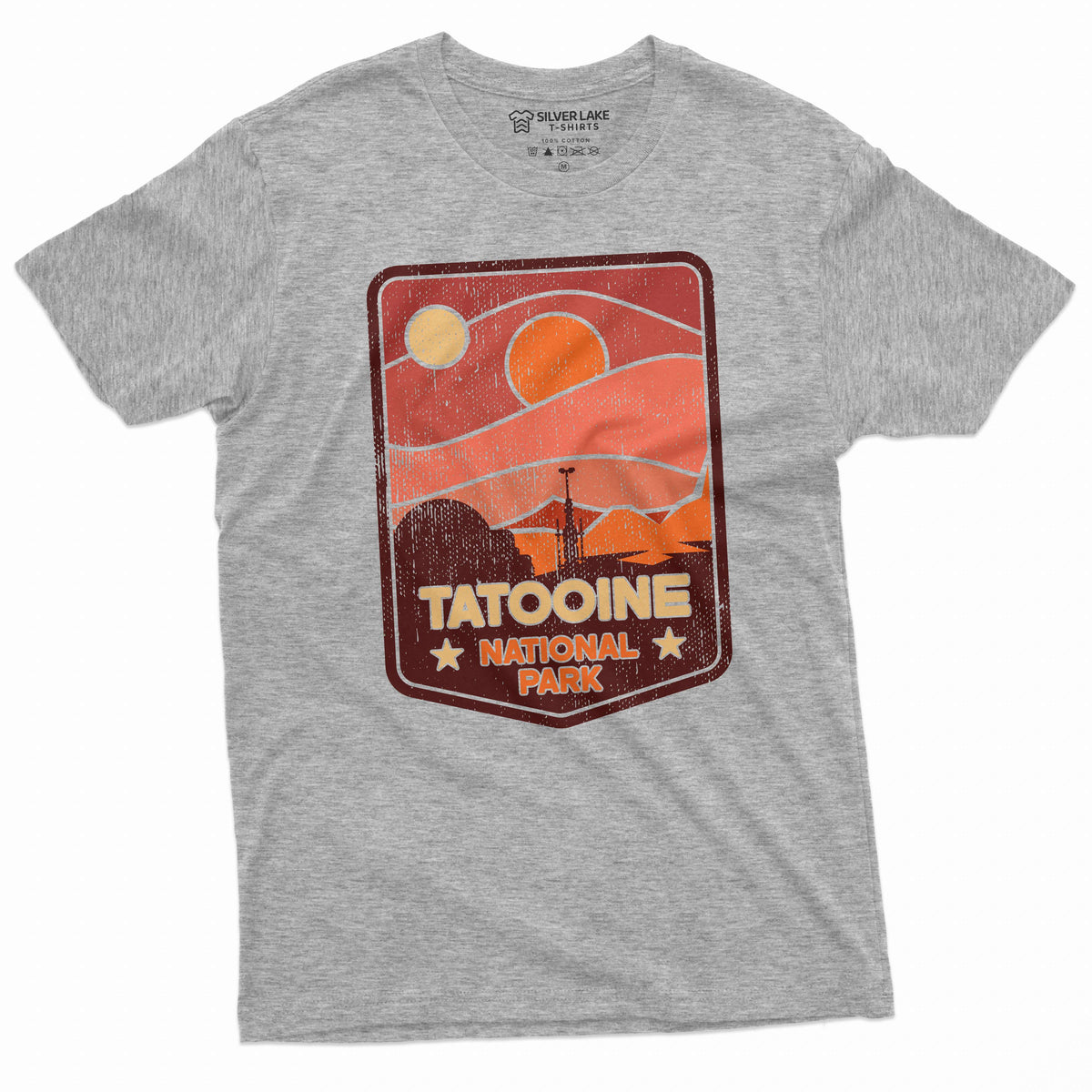 Tatooine Sunset T-Shirt Popular Culture Shirt National Park product image 5
