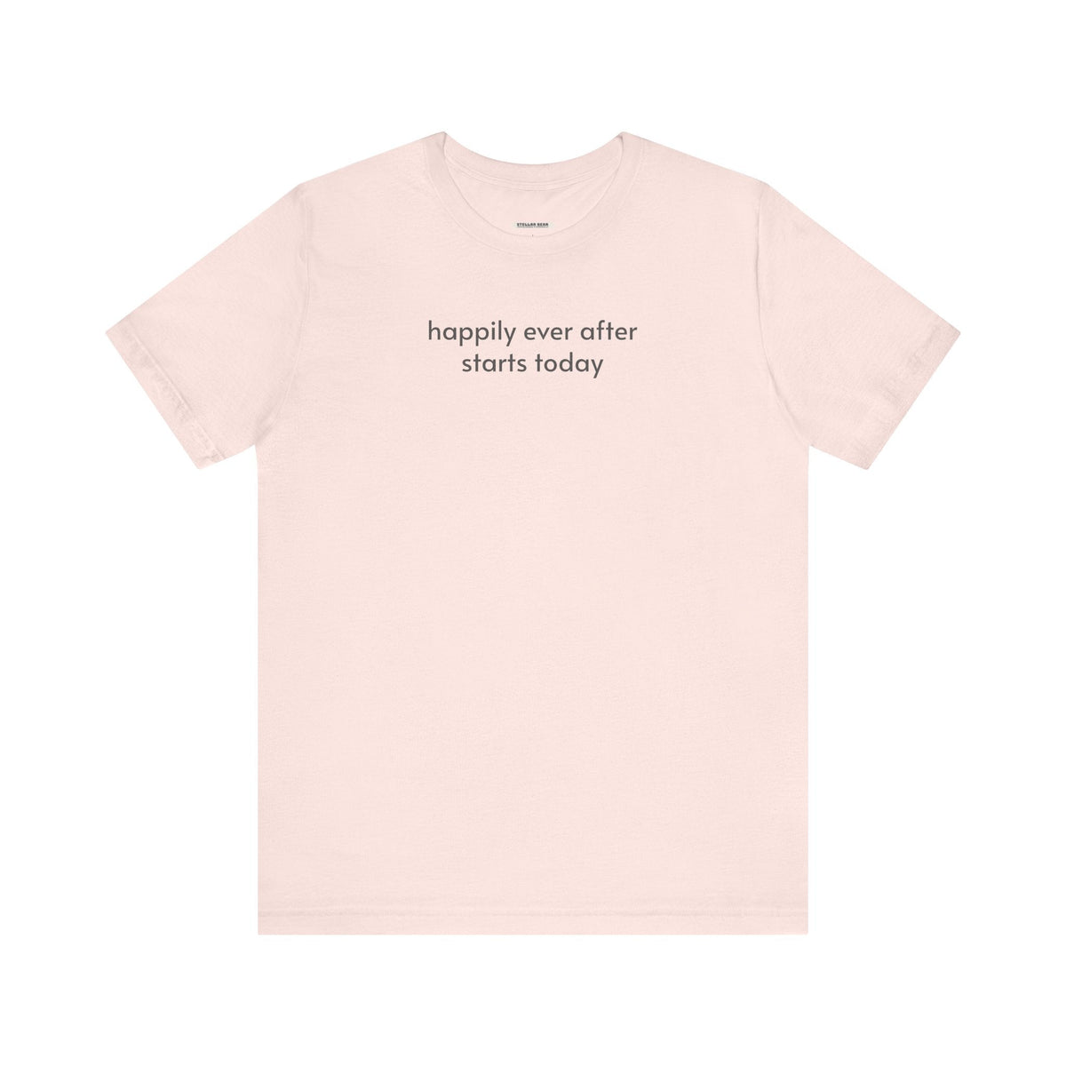 Happily Ever After Starts Today Minimalist Style T-Shirt product image 14