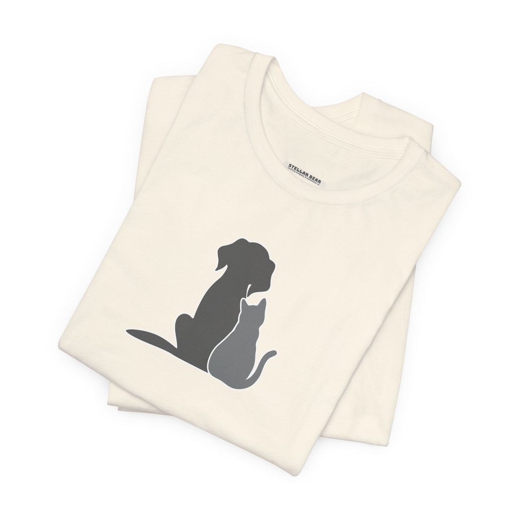 Dog and Cat • Sitting Graphic T-Shirt product image 3