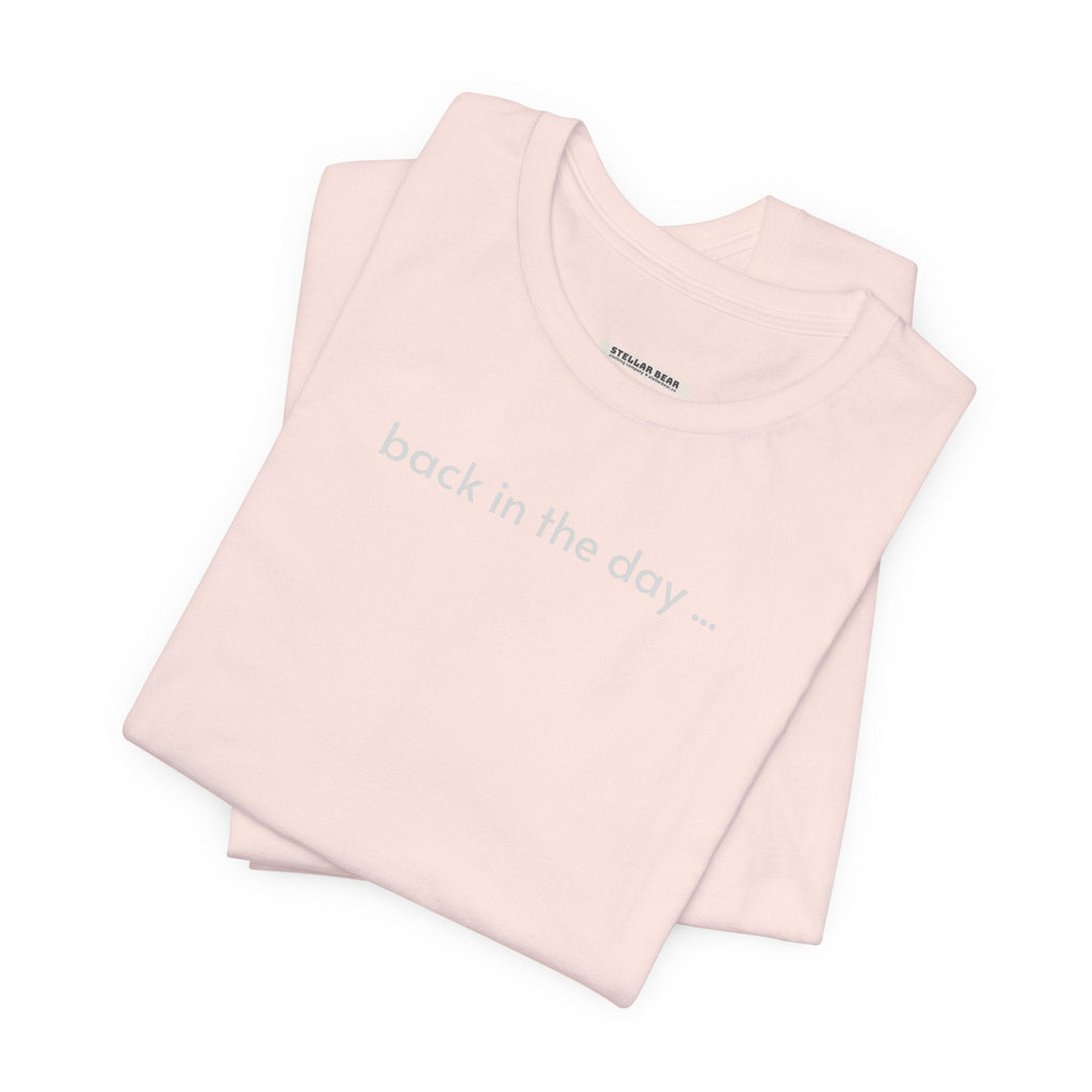 Back in the Day Minimalist Style T-Shirt product image 6