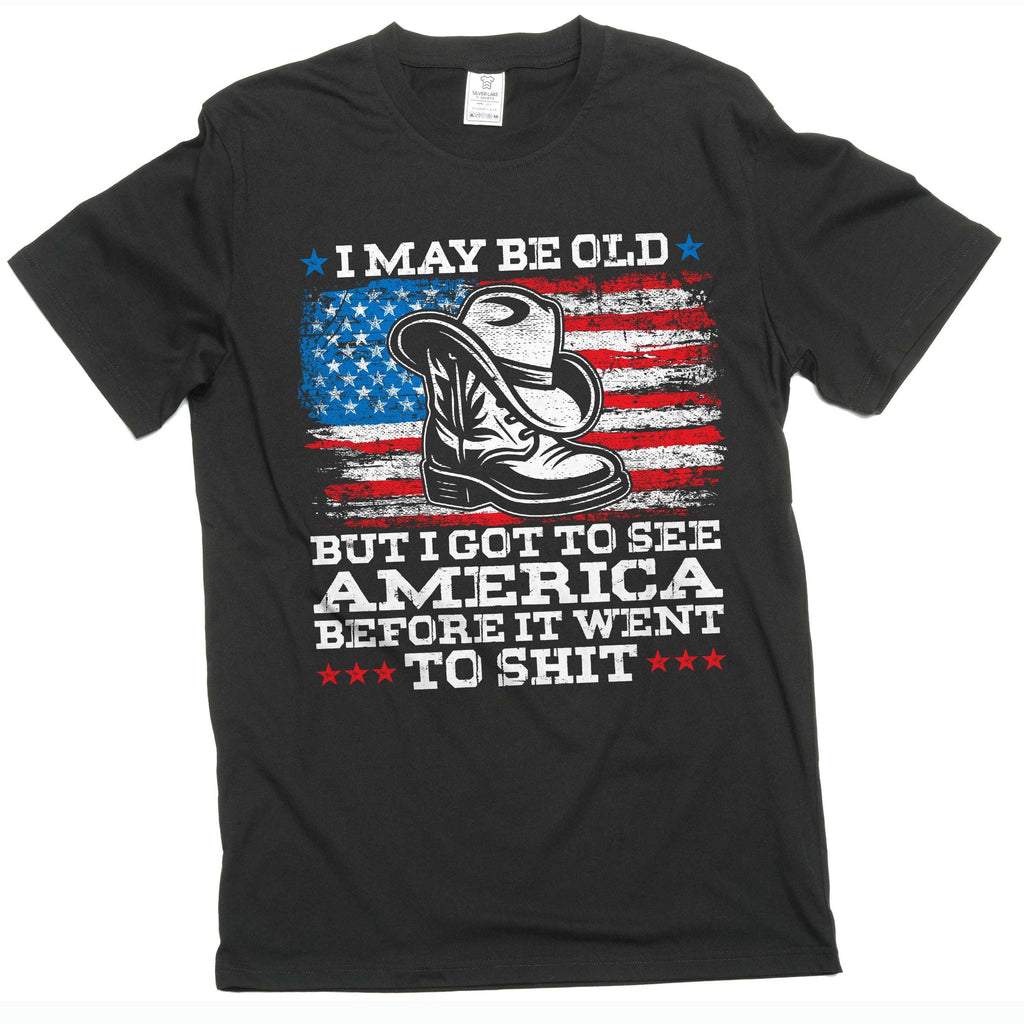 Men's USA Patriotic T-shirt I Got To See America Tee US product image 2