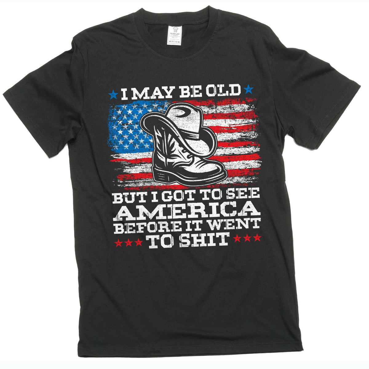 Men's USA Patriotic T-shirt I Got To See America Tee US product image 2