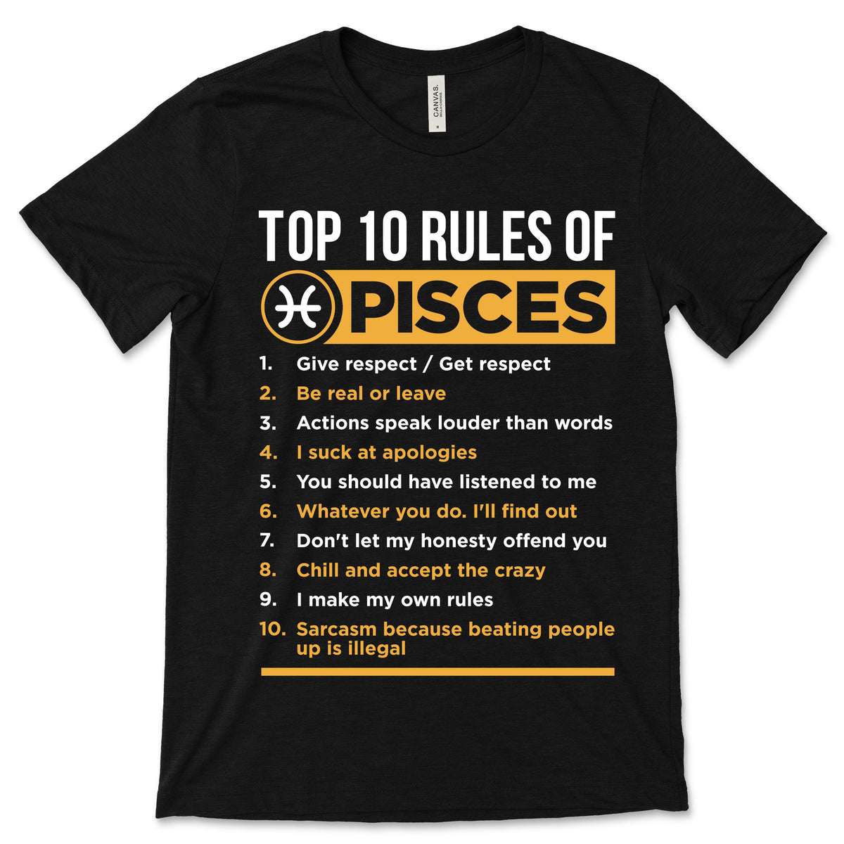 10 Rules of Pisces Horoscope Zodiac Astrological Sign product image 1