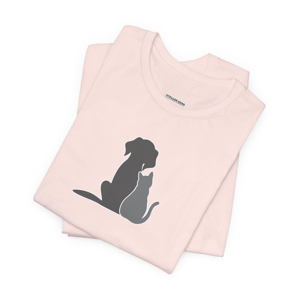 Dog and Cat • Sitting Graphic T-Shirt product image 1