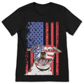 American Flag Pit Bull Dog T-Shirt Pitbull Mom Dad Owner product image 1
